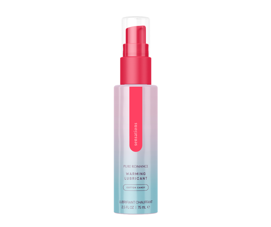 Sensations Warming Lubricant - Cotton Candy